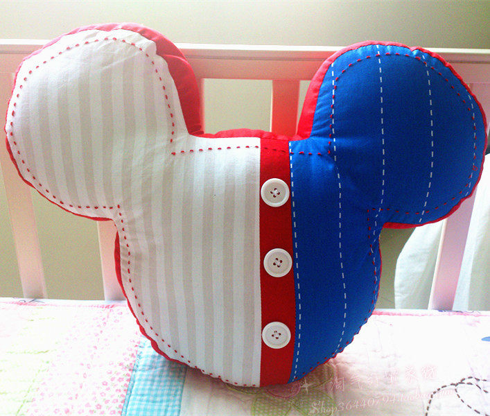 新品大号靠垫抱枕 床头靠枕床上用品家居汽车休息午睡枕 米奇头在类目 居家布艺, 靠垫/抱枕中 - 来自Buy2taobao.com提供专业的淘宝代购服务