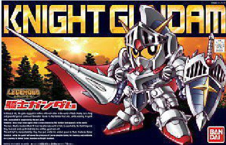 万代SD高达拼装模型 BB 370 Legend Knight Gundam 骑士敢达