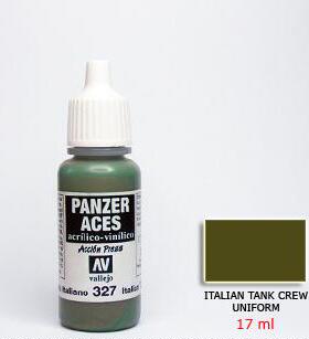钢铁苍穹 AV 装甲皇牌 70327 二战意大利战车乘员服装色 17ml