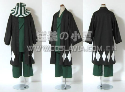 皇冠漫谈社 COS服装定做死神BLEACH浦原喜助套装无帽