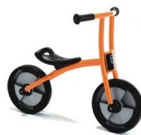 幼儿园亲子园儿童早教玩具户外童车 橙色两轮脚行车 儿童游戏车