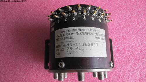 美国进口 SP8T 15GHz 200W 28V SMA RF 射频微波转换同轴开关