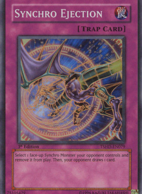 游戏王 美版 正版 - 同调驱逐 Synchro Ejection/面闪/TSHD