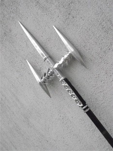 COSPLAY道具武器 Reborn 家庭教师－库洛姆 六道骸－三叉戟 现货