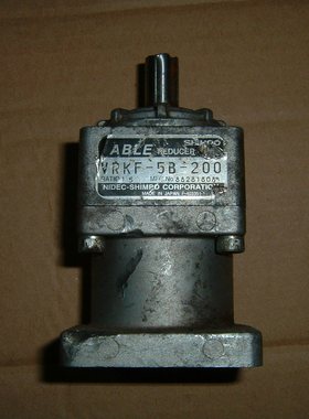 拆件日本进口SHIMPO新宝VRKF-5B-200伺服电机减速机1：5减速器