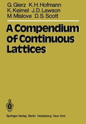 【预订】A Compendium of Continuous Lattices