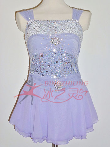 冰之灵成人儿童花样滑冰服 表演服 花样滑冰护具 滑冰训练服定制