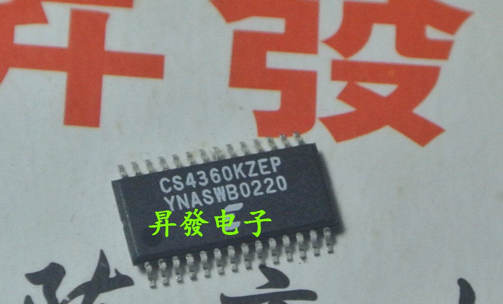 〖昇發电子〗全新CS4360KZEP CS4360-KZZ 24位数模转换器 TSSOP28