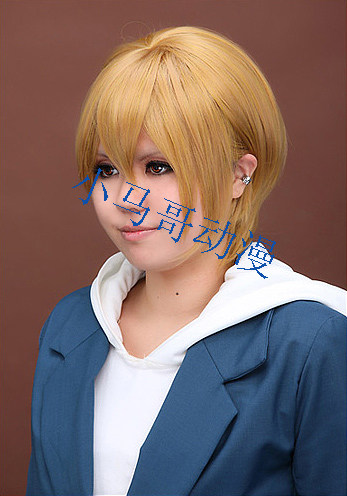 cosplay假发 无头骑士异闻录 紀田正臣cos假发 高温丝 动漫造型