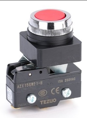 TEZOU特佐电器ABFM-25/ABFM-30按钮微动开关ABLM高头ABMM蘑菇头