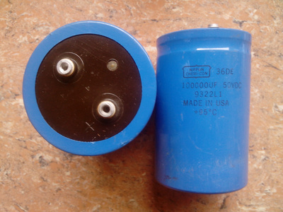 思碧化工 SPRAGUE 36DE系列 50V 100000UF 发烧滤波电容 大水塘