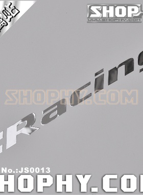 车贴金属贴镀铬银JS0013大众高尔夫6cc速腾Racing雨刮贴