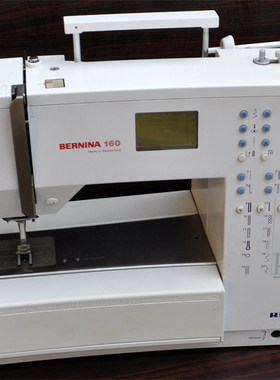 欧式纯脚控RICCAR贝尔尼娜BERNINA 160多功能缝纫机(1)