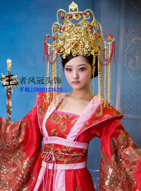 高档女古装帽子发饰贵妃古装头饰拍照新娘发饰古装头饰11815款式