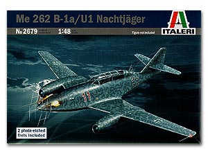 ITALERI 2679 梅塞斯密特 Me262B-1a/U1 夜间战斗机