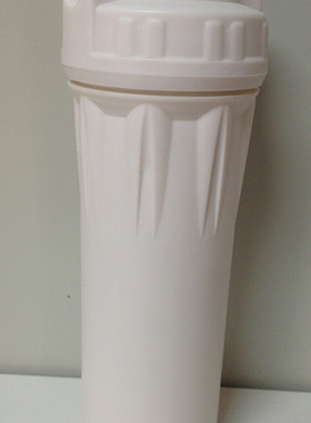 2分单筒过滤器10寸滤瓶净水器纯水机前置滤筒白色塑料滤瓶2分花瓶