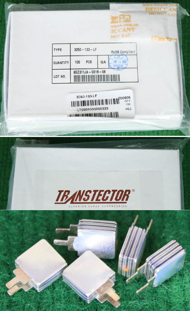 TRANSTECTOR 三级 低电压 防雷器 压敏电阻 浪涌保护片
