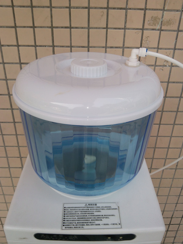 新款加厚小联通储水桶饮水机小连通2分管线连接净水器浮球聪明盖