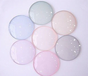 正品艾伦.英格1.56加膜七彩灰茶兰紫粉红绿可配近视太阳镜眼镜片