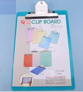 新时达XD8025A A4强力板夹 夹板文件夹塑料板夹A4板夹透明写字板