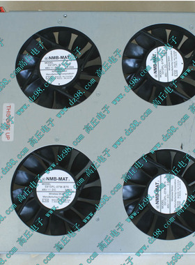 超薄NMB-MAT 5910PL-07-B75 4只48V 0.85A 滚珠轴承风扇 整体连板