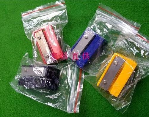 厂家直供台球配件用品 塑料斯诺克美式九球台球杆皮头修整器图片