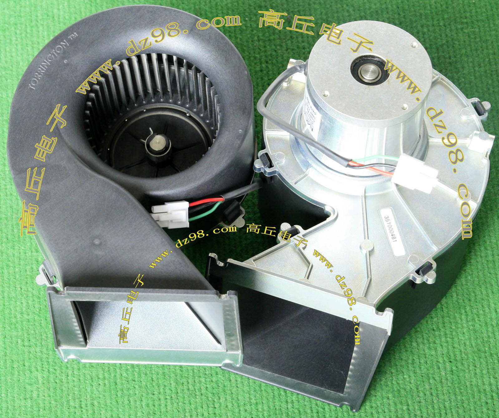 TORRINGTON MOOG 36-72VDC 240W 三相驱动 涡轮 离心 风扇