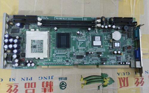 研华PCA-6003 Rev.A1工控主板 PCA-6003VE送 CPU 内存