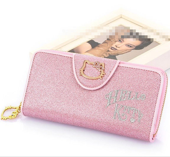 Hello Kitty Long Wallet Hello Kitty Elongated wallet lady Lovely wallet 3 colors optionalin the Leather/Lady bags/Men's bag, Wallet  category - from Buy2taobao.com to provide professional Taobao agent buy service