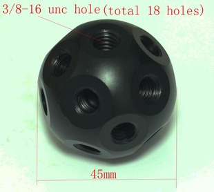 摄影配件 8通用接口 多功能摄影棚魔术球 带18个均匀分布U标准3