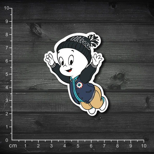 单张 mishka 鬼马小精灵 潮流贴纸 笔记本贴纸 箱贴 旅行箱贴纸