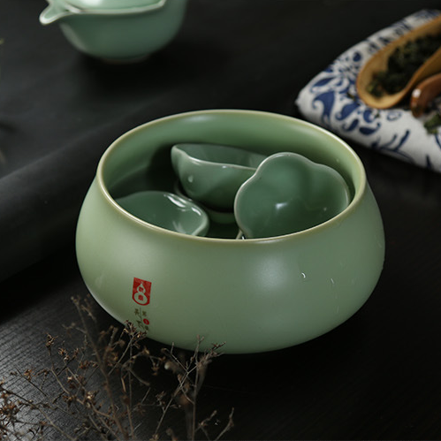 陶瓷水洗开片功夫茶具特价