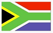世界各国国旗 定做各类旗帜 南非国旗4号 通用国旗面料