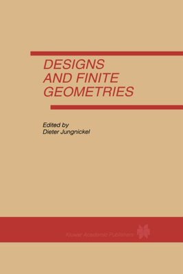 【预订】Designs and Finite Geometries