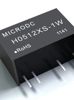 H0512XS-1W　H0512S-1WIsolated 1W Single Output DC/DC Convert