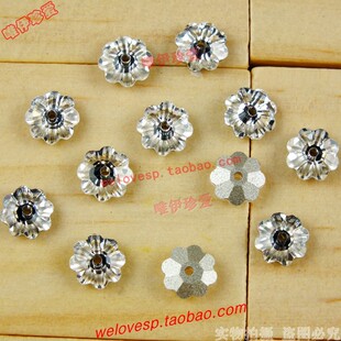 奥地利进口水晶玻璃梅花形手缝钻 DIY毛衣服装饰材料婚纱辅料配件