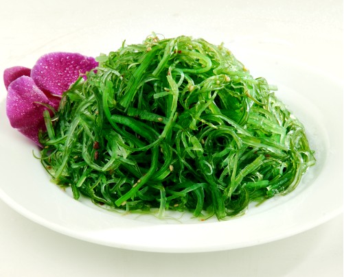 裙带菜开袋即食 海草 裙带菜 海藻 400g一包 一箱20包 整箱包邮