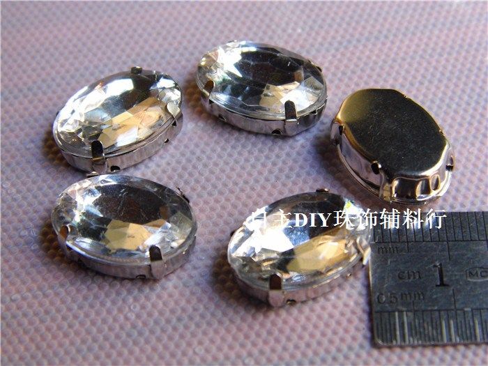 diy散珠婚纱蛋形辅料亮片