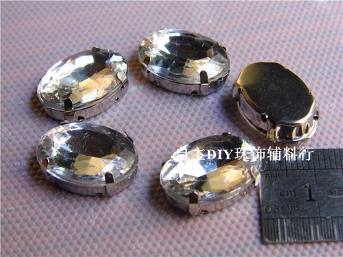 diy散珠婚纱蛋形辅料亮片