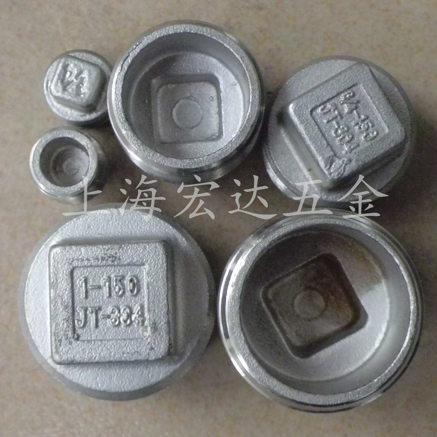 正304不锈钢堵头 塞头 外丝管堵 丝堵 2分 3分 4分 6分 1寸 2寸