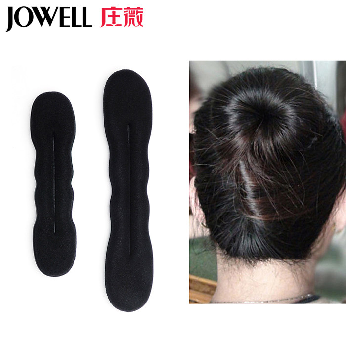 小号大号海绵盘发器韩版丸子头花苞头盘发棒带盘发器工具A023