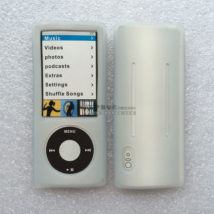 适用苹果ipod nano5保护套nano5代保护壳 nano 5硅胶软套防摔全包