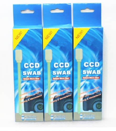 CCD 清洁相机的感应器 SWAB清洁棉棒 相机CCD清洁棒6支装塑