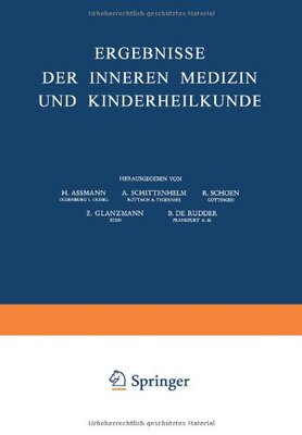 【预订】Ergebnisse Der Inneren Medizin Und K...
