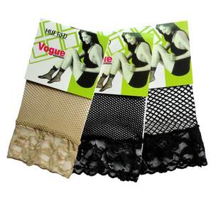 3双包邮夏季蕾丝花边网袜短袜女士小网/中网眼性感镂空短筒渔网袜