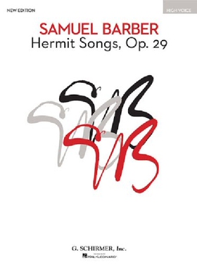 【预订】Hermit Songs: High Voice, New Editio...