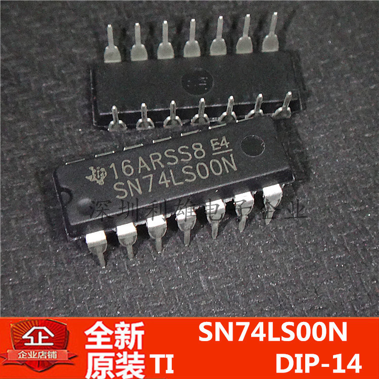 全新 SN74LS00N  栅极/逆变器 直插 DIP-14 现货