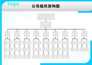 725海报印制展板写真喷绘贴纸71企业公司组织架构图