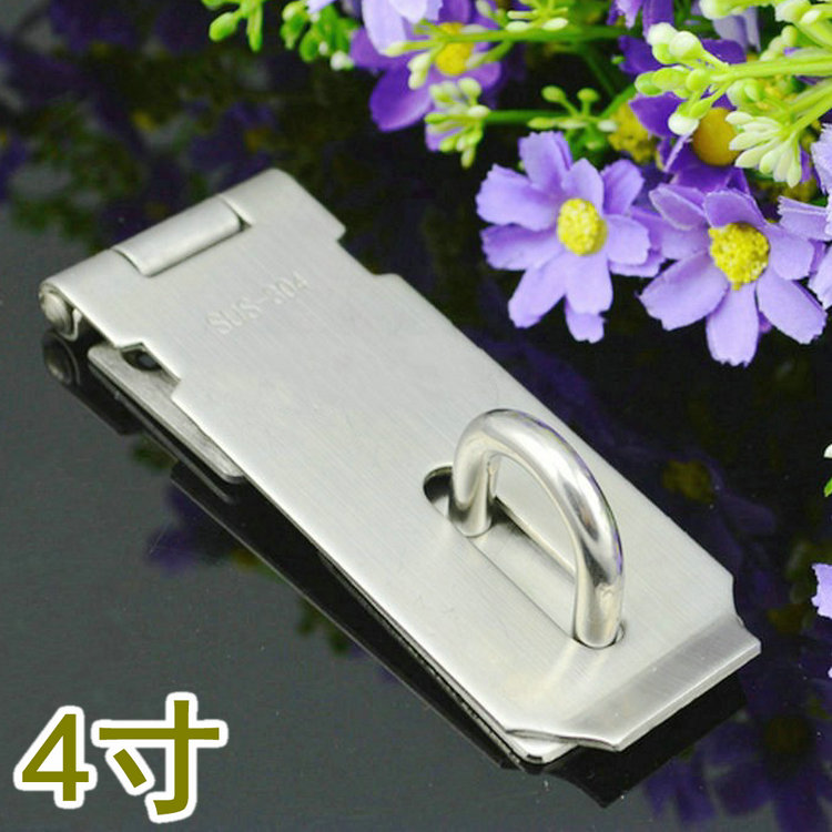 材质是加厚304不锈钢 做工精致 表面全拉丝 永不生锈 送螺丝 本链接是中号4寸