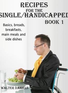 【预售】Recipes for Single/Handicapped Book ...